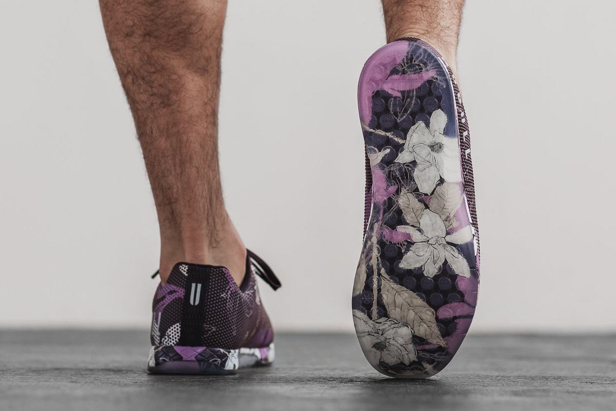 Nobull Superfabric Men's Trainers Purple | Australia (AD2807)